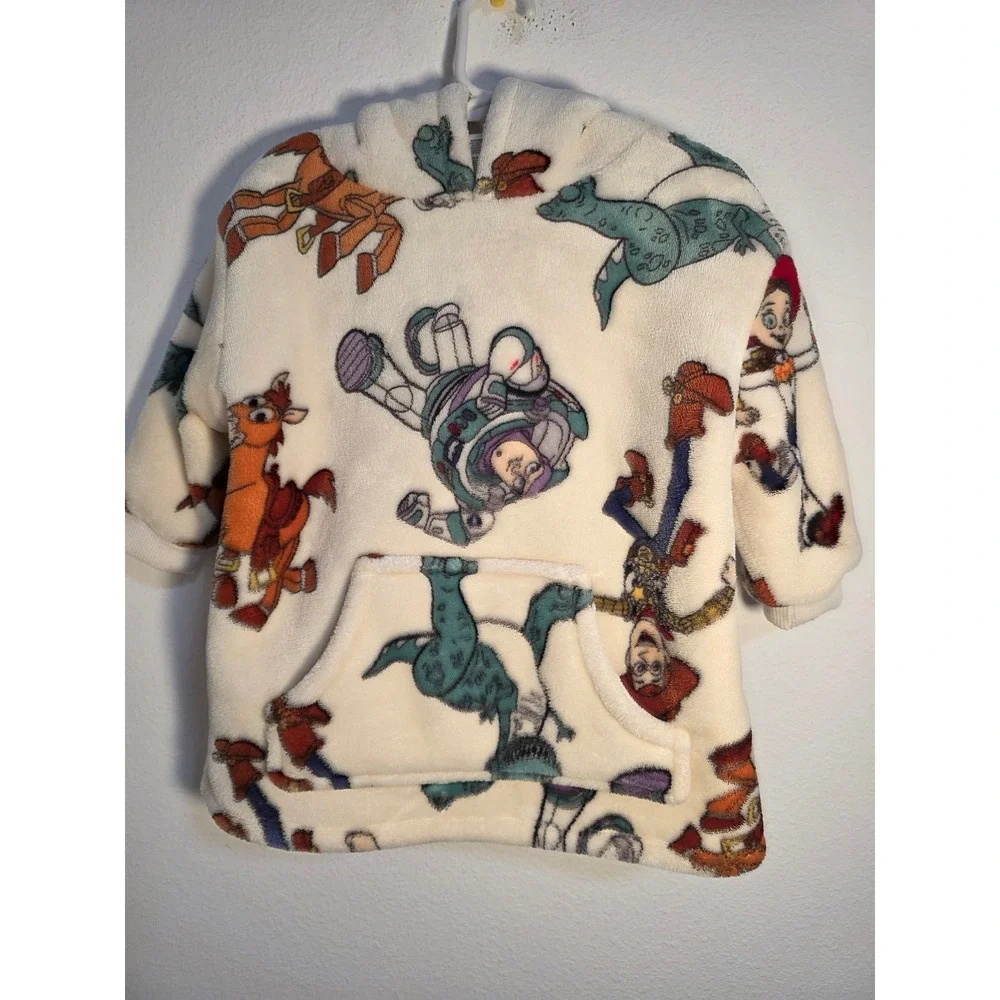 Kids Disney Pixar Toy Story Fleece Hoodie sweater‎ 2T Buzz Woody